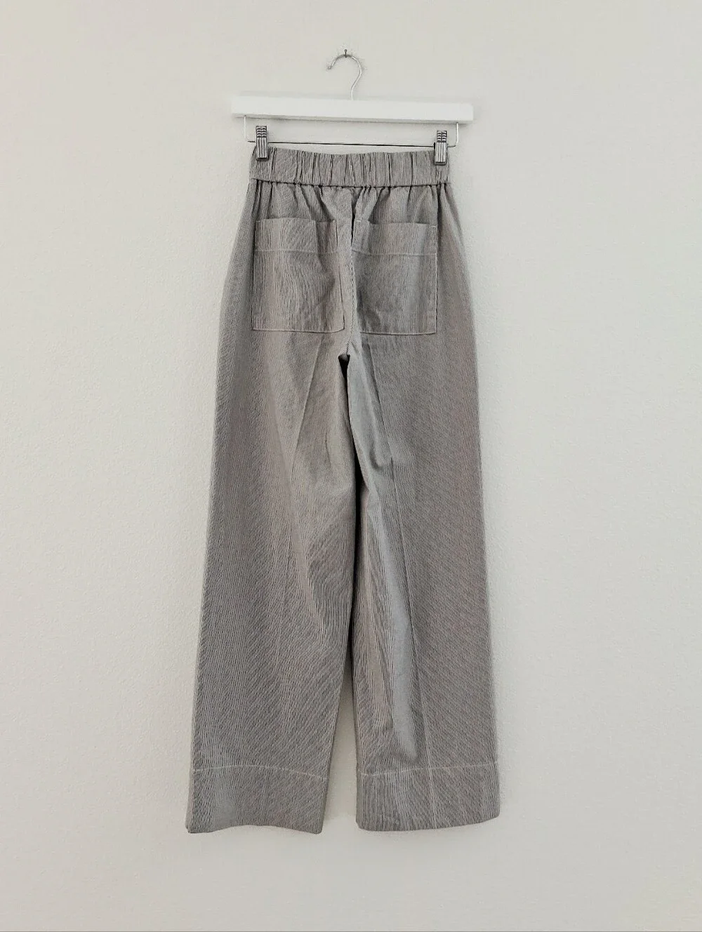Everlane The Easy Pant Canvas Tan/Navy Organic Cotton - Picture 6 of 15